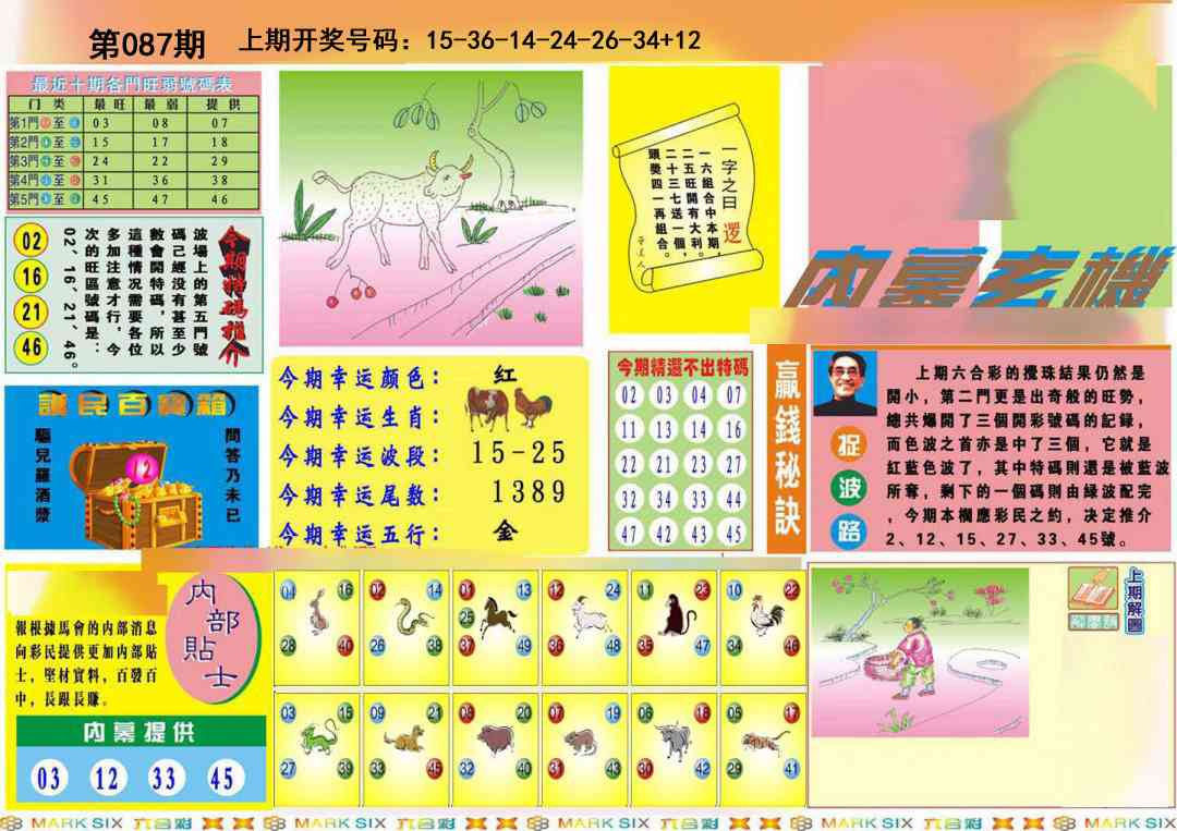 087期九龍内幕A(推荐)[图]