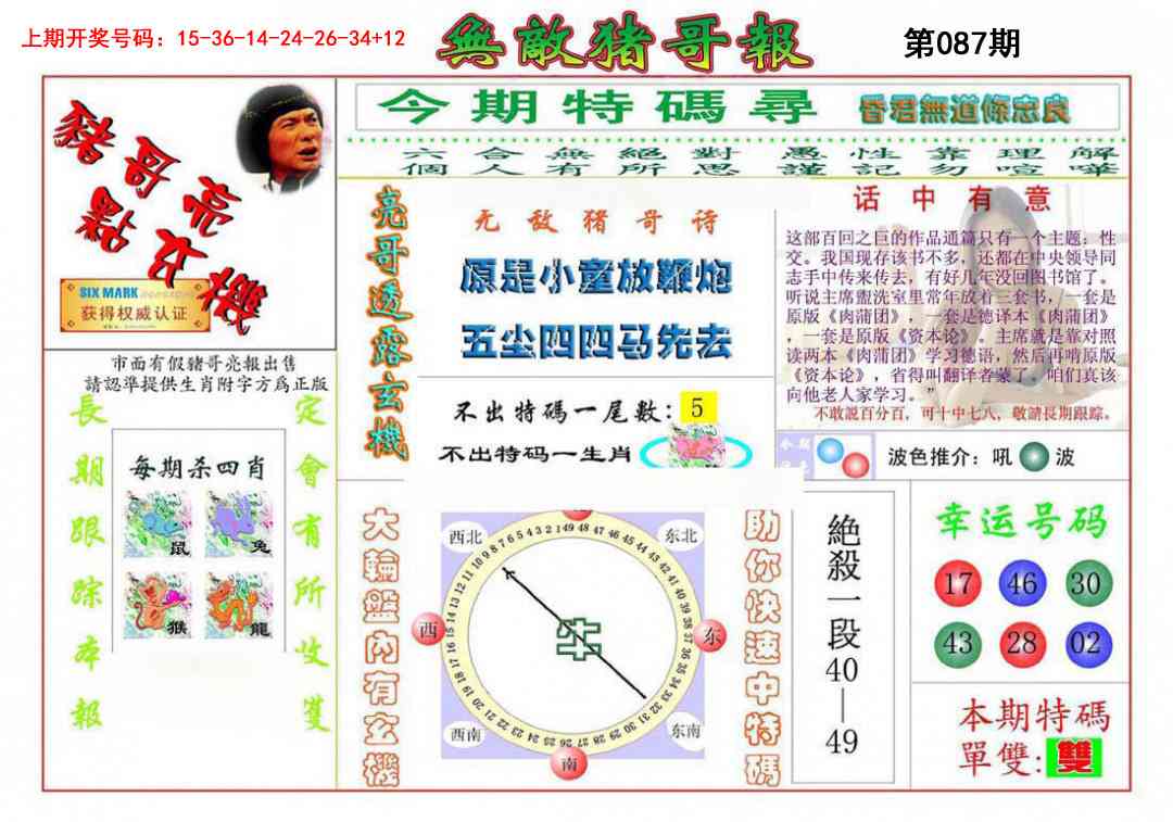 087期无敌猪哥[图]